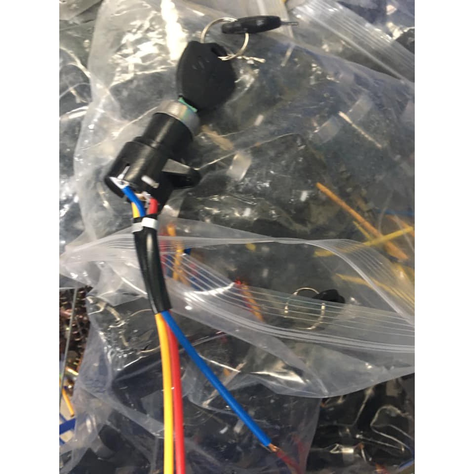 Khoá điện lẻ dành cho xe đạp điện 2 yên, xe 133M, Xmen