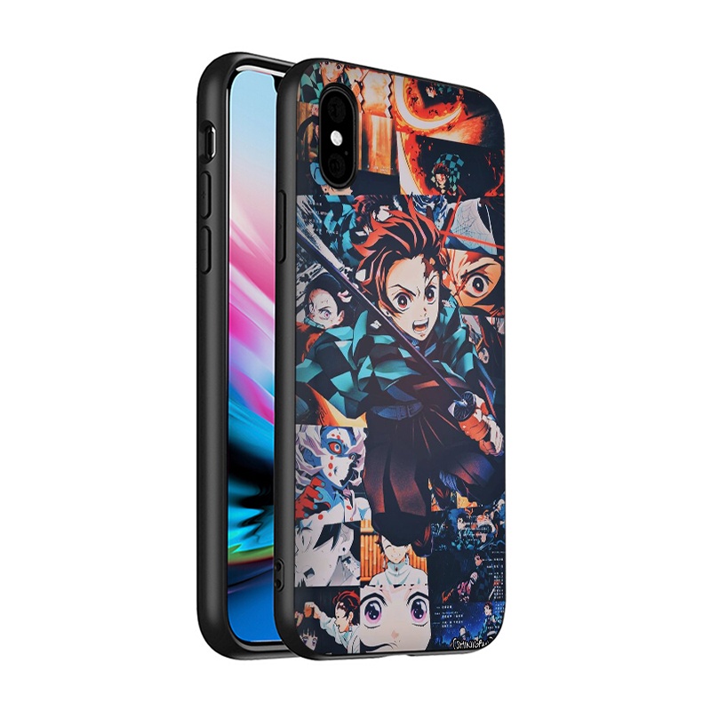 Ốp Điện Thoại Tpu Silicon Mềm Hình Demon Slayer 292f Cho Iphone 8 7 6s 6 Plus 5 5s Se 2016 2020 8 + 7 +