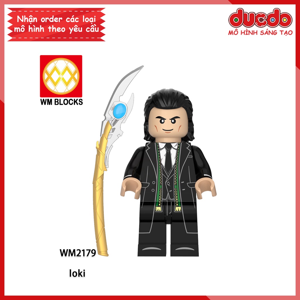 Minifigures các nhân vật trong seri Loki - Đồ chơi Lắp ghép Xếp hình Mini Mô hình Iron Man WM WM6118