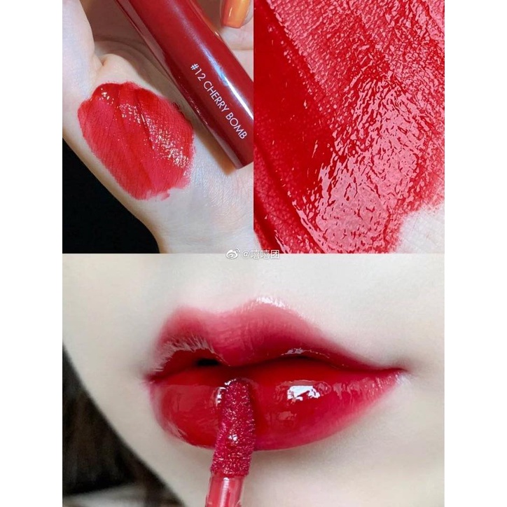 (CAM KẾT AUTH, TEM HIDDEN TAG) Son Tint bóng Romand Juicy Lasting Tint màu 10 11 #12 cherry bomd #13 ear dodori