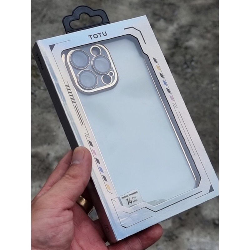 5 MÀU THEO MÁY  14 | 14 PRO  | 14 PLUS | 14 PRO MAX - ỐP CHÍNH HÃNG TOTU VIỀN MÀU KHOE MÁY BẢO VỆ CAMERA SILICON