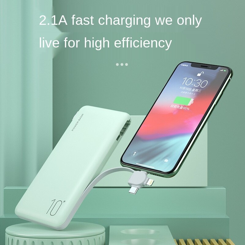 Bộ Sạc Dự Phòng 3.0 10000mah 3.0 Dung Lượng 10000 Mah Cho Iphone Xiaomi