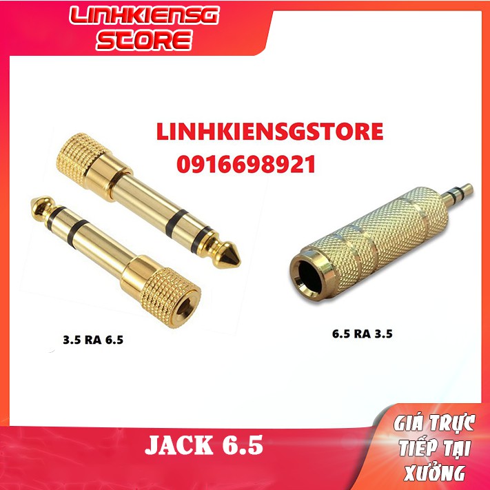 Jack chuyển 3.5 sang 6.5 và 6.5 sang 3.5mm | BigBuy360 - bigbuy360.vn