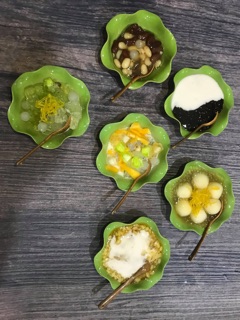 Combo 5 Bát sen ăn chè sứ Bát Tràng