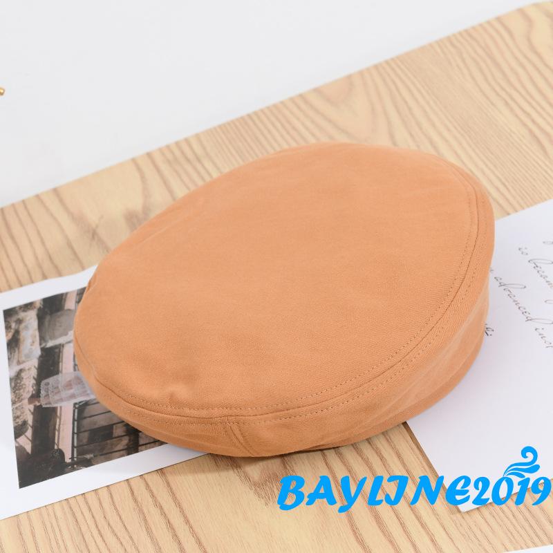 Mũ Beret Màu Trơn Phong Cách Cổ Điển Sành Điệu Cho Nữ