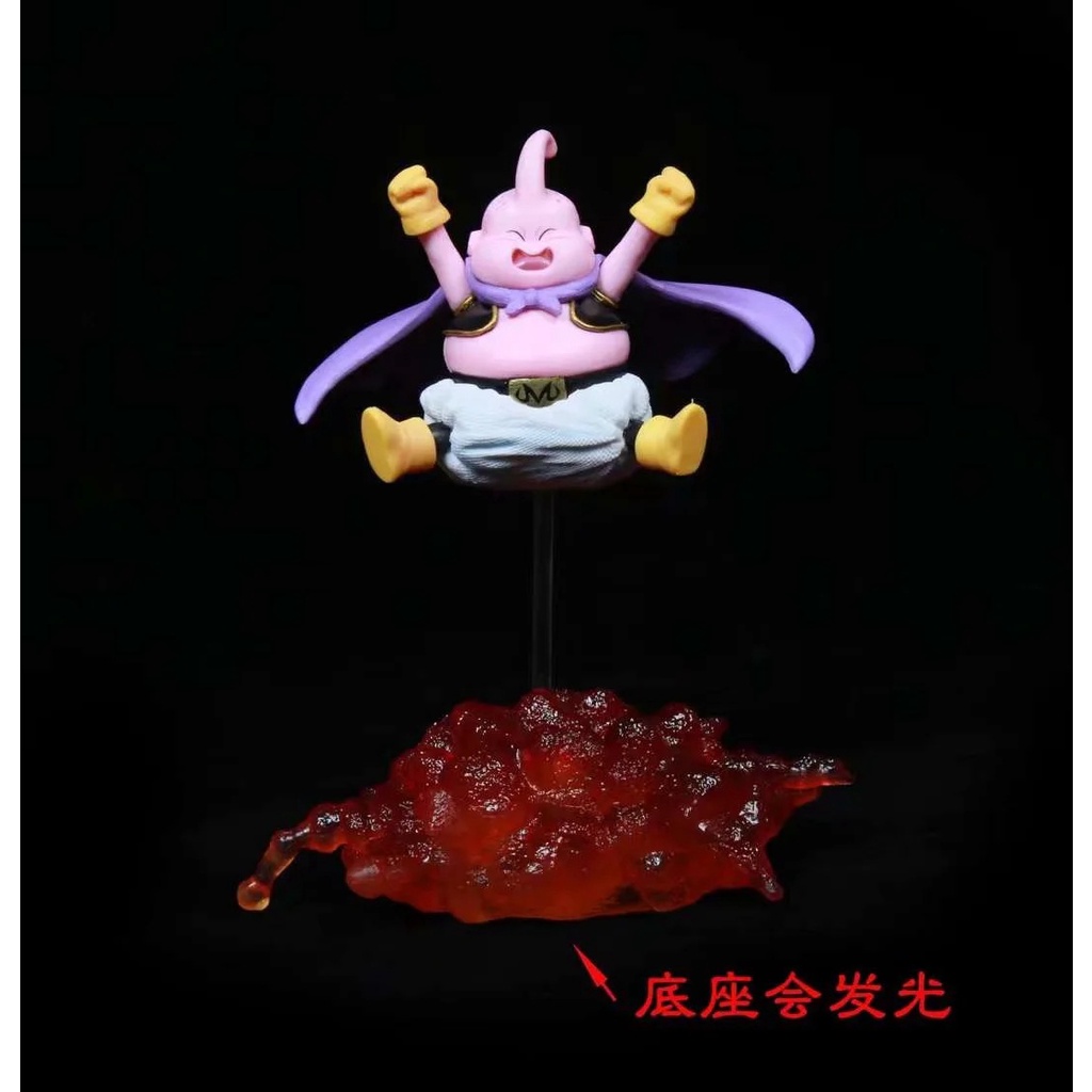 Bảy viên ngọc rồng Majin Buu Bùng nổ Buu Muppets béo dễ thương Phát sáng Đầu thay đổi cảnh Hình đóng hộp