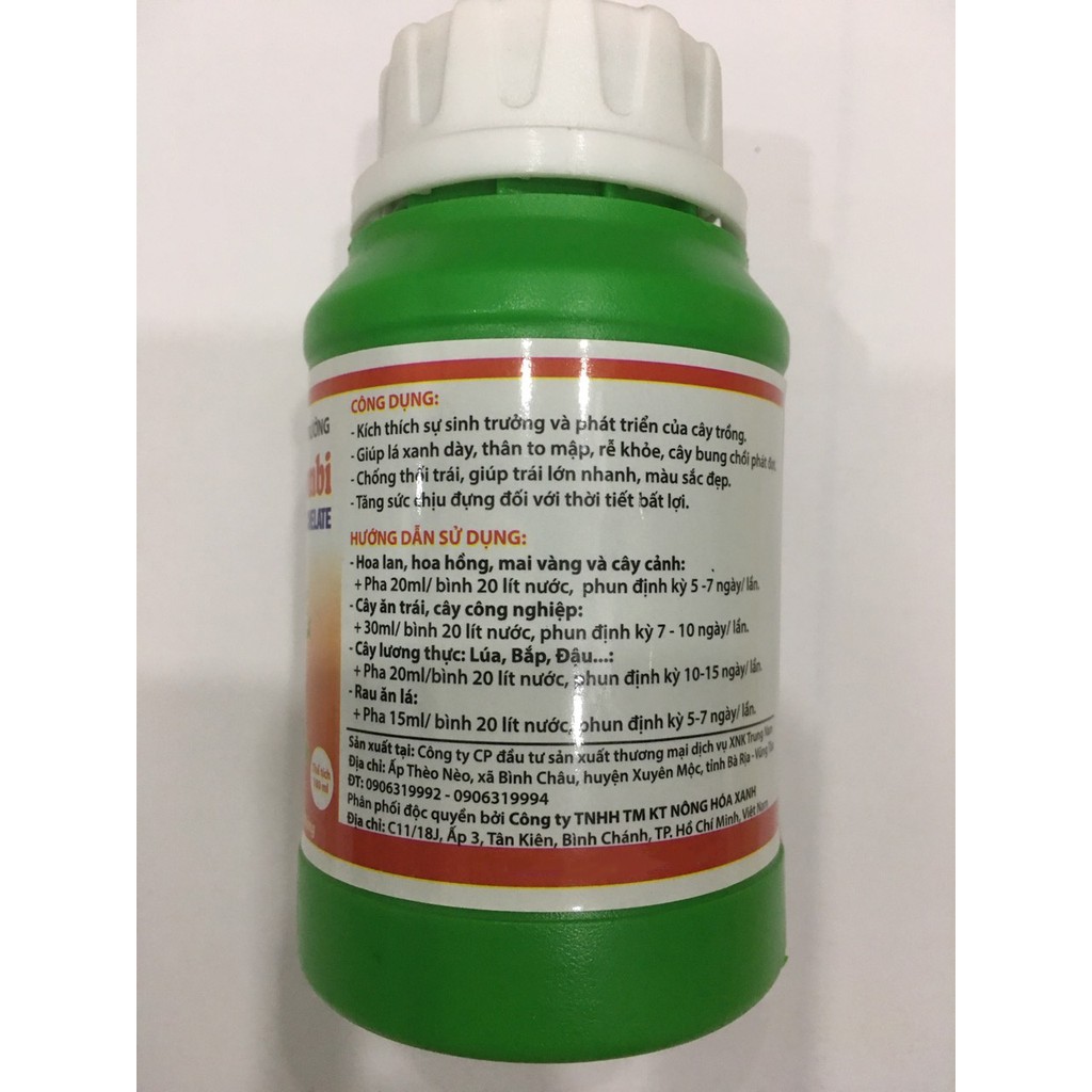 Phân bón lá Amino - Combi bổ sung Trung Vi lượng Chelate giúp Siêu kích thích sinh trưởng cho hoa Lan - Hồng - hoa cảnh