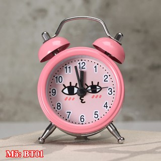 Đồng hồ báo thức mini 2 quả chuông