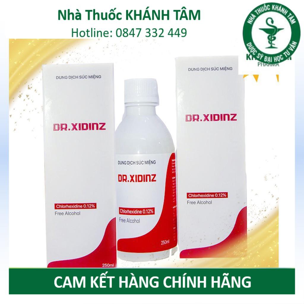 Nước súc miệng DR.XIDINZ 250ml _Khánh Tâm ! !