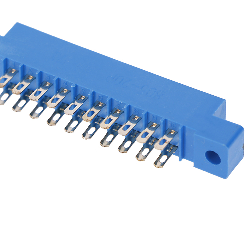 [Extremewellgen 0318] 1Pcs 805 Series 3.96mm Pitch PCB Slot Solder Card Edge Connector 8-72 Pin