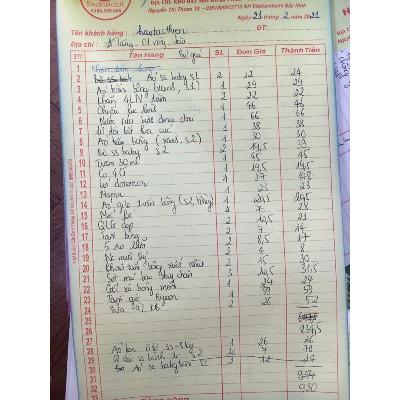 Combo sơ sinh bé gái