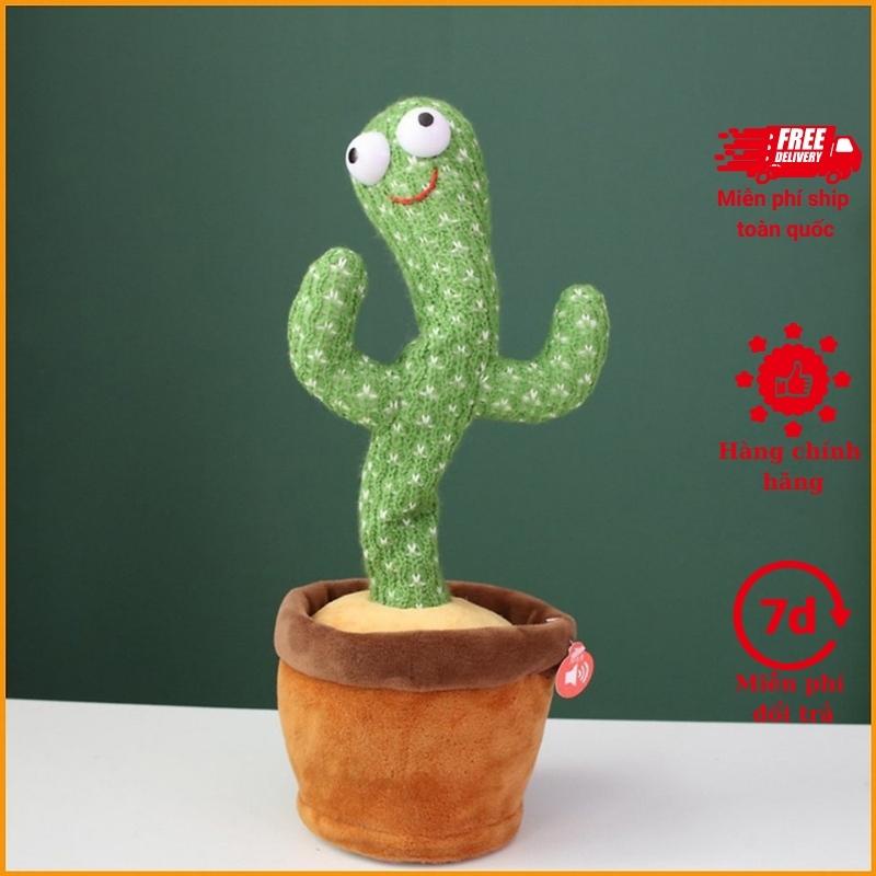 Xương rồng nhảy múa nhại tiếng sạc pin