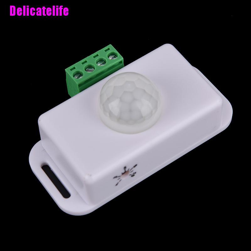 Công tắc cảm biến chuyển động hồng ngoại tự động dc 12-24v 8a