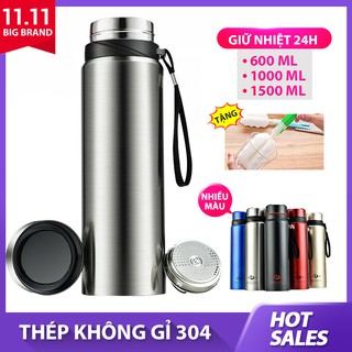 Bình giữ nhiệt bằng thép không gỉ dung tích lớn 1500ml