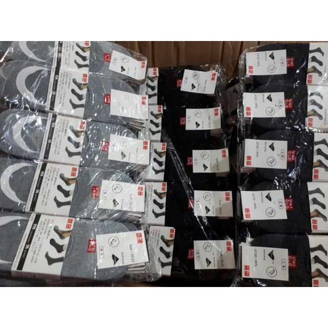Tất uniqlo lười sáu loại đẹp