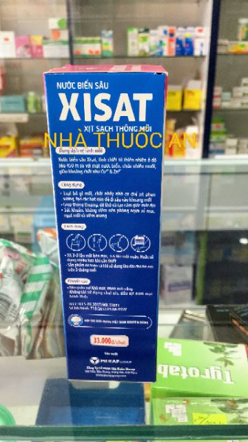 Xisat hồng baby dung dịch rữa mũi trẻ em