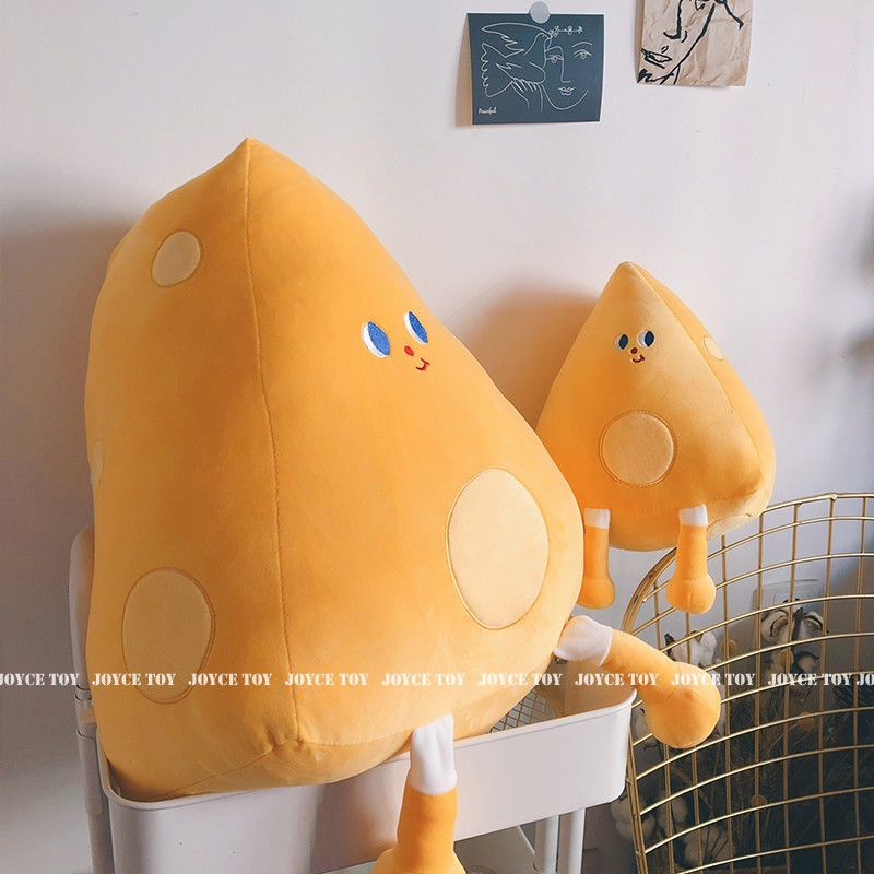Gối Ôm Nhồi Bông Hình Phô Mai Cho Bé