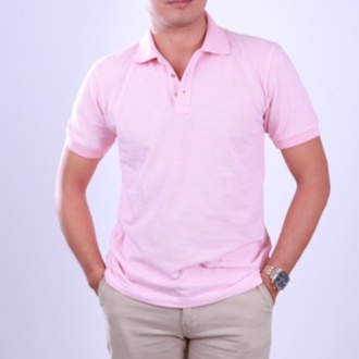 Áo Thun Có Cổ Polo Cá Sấu 4 Chiều Andromeda Ngắn Tay Màu Hồng Sen Cúc Đồng Phục Dùng Chung Cho Nam Và Nữ
