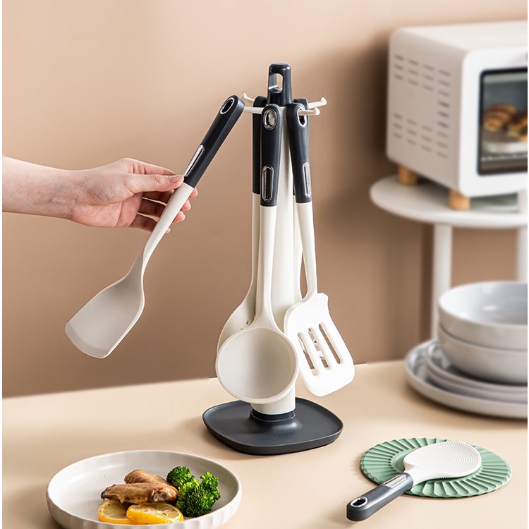 Bộ 13 Dụng Cụ Nấu Ăn Bằng Silicone Không Dính Chịu Nhiệt