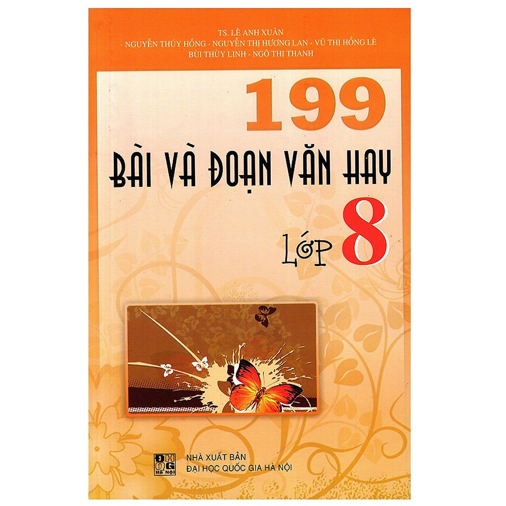 Sách - 199 Bài và Đoạn văn hay lớp 8