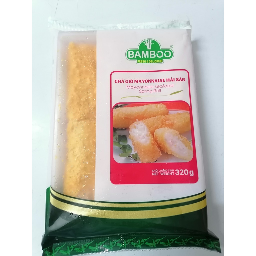 [320g] Chả giò mayonnaise hải sản [VN] BAMBOO Seafood Spring Roll (nw5)