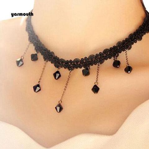 Vòng cổ choker ren phong cách cổ điển thanh lịch dành cho nữ C020