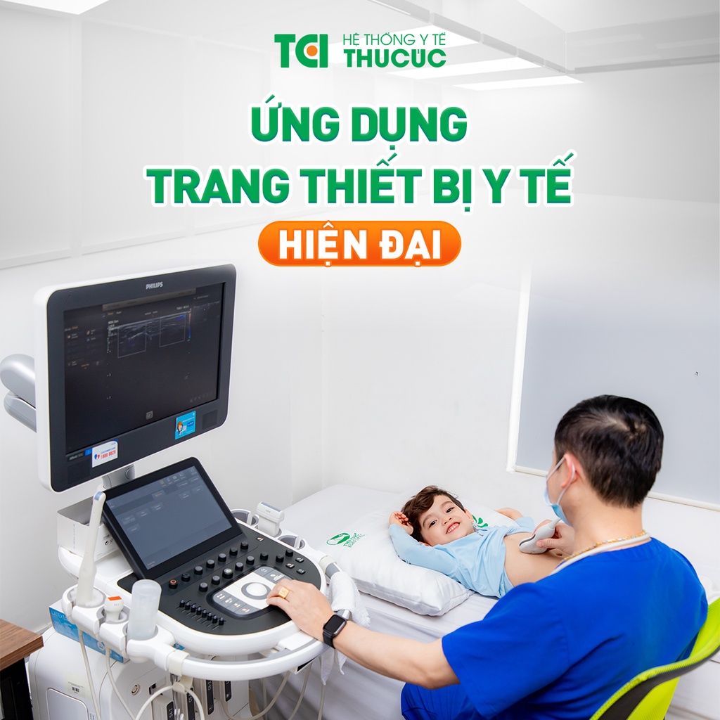 Gói khám thường cho trẻ em từ 0 đến 6 tuổi tại Hệ thống Y Tế Thu Cúc - Bênh viện Thu Cúc