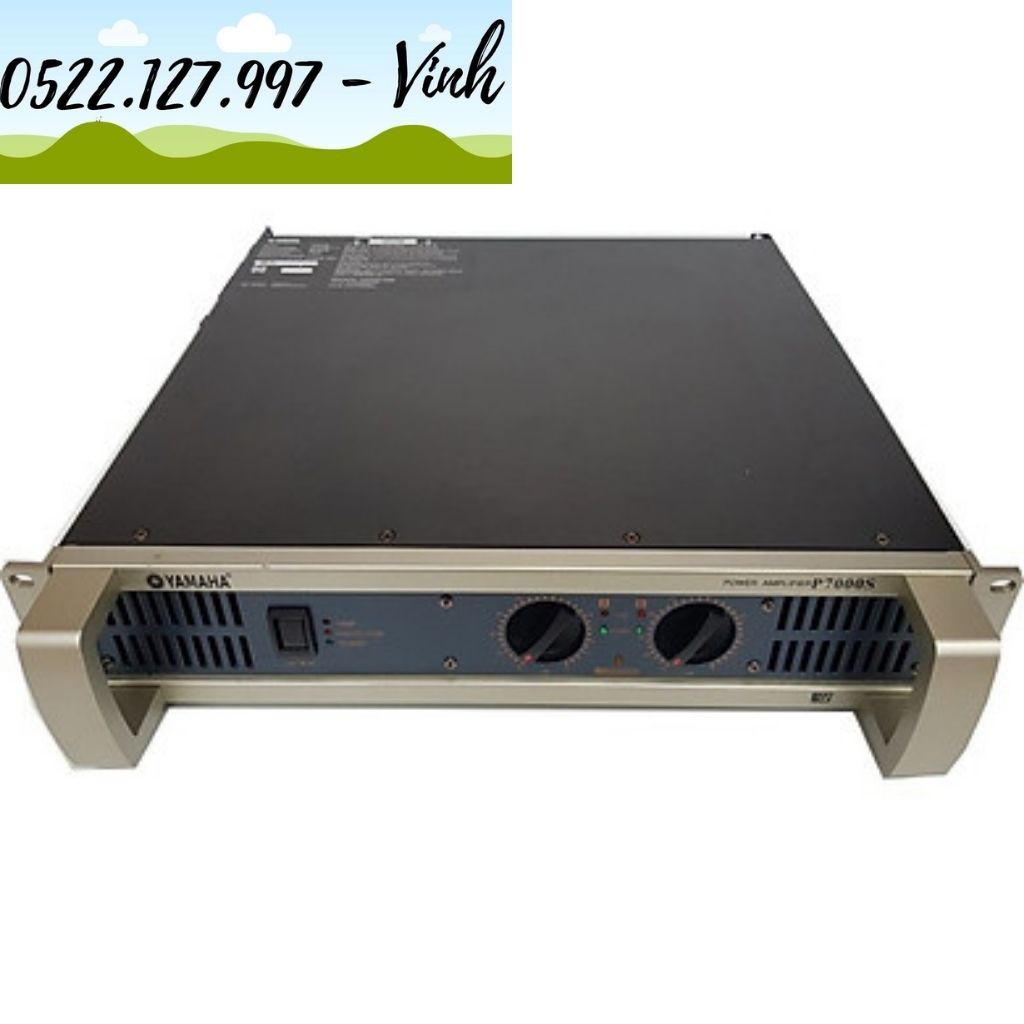 Cục đẩy công suất Yamaha P7000s, hàng loại 1, 32 sò, công suất 800W/kenh - Hàng Nhập Khẩu 2022 - Gia Khang Shop
