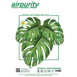 Khử mùi tủ giày Airpurity