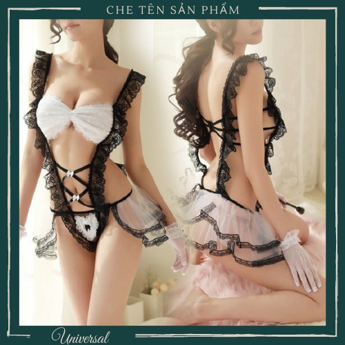 Cosplay Cô Hầu Gái Phối Hai Màu Đen Trắng Gợi Cảm - Đồ Lót UNIVERSALXXX - DCP02 | BigBuy360 - bigbuy360.vn