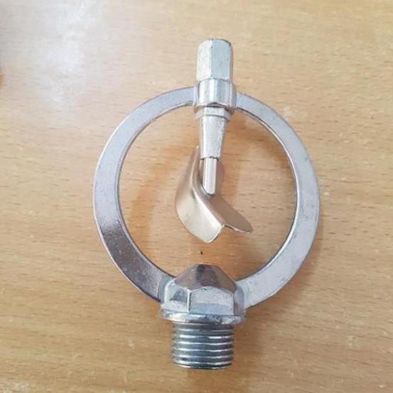 Béc tưới cây inox ren ngoài 21 xoay thân 360 độ