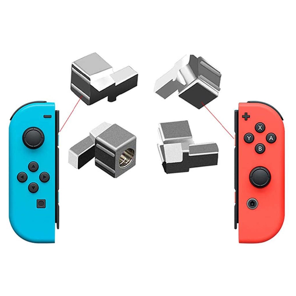 Set phụ kiện khóa tay cầm chơi game bên trái&phải bằng hợp kim cho DN Nintendo Switch NS Joy-Con 1