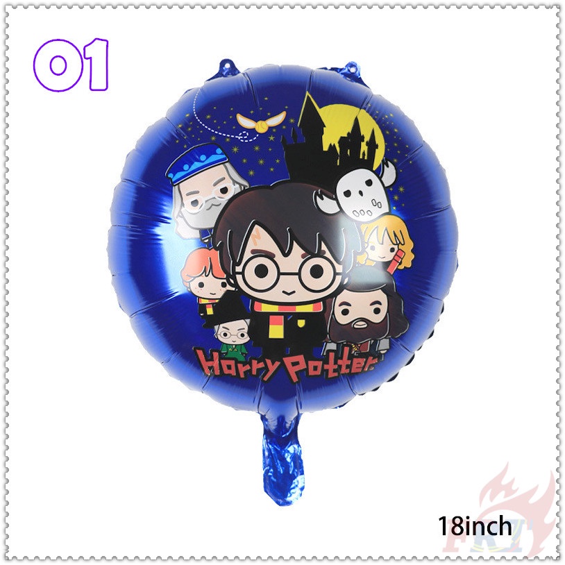 ♦ Party Decoration - Balloons ♦ 1Pc 18inch Harry Potter Foil Balloons Party Needs Decor Happy Birthday Party Supplies