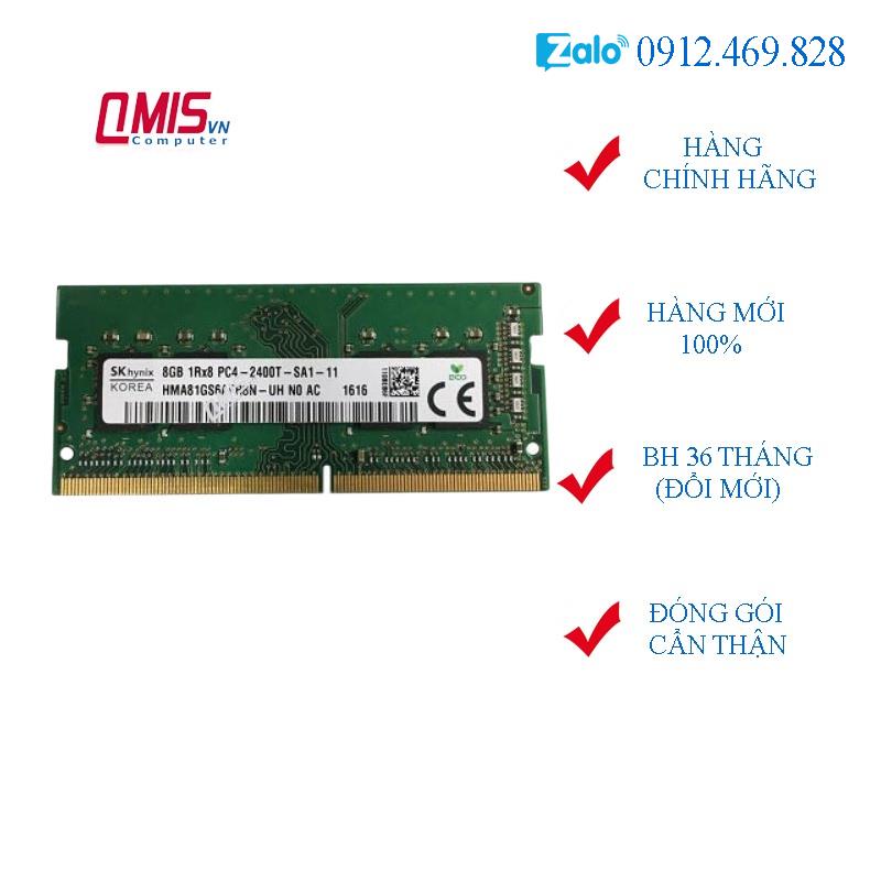 Ram laptop SK HYNIX DDR4 BUS 2400 4GB 8GB 16GB, PC4 (MỚI, BẢO HÀNH 3 NĂM)