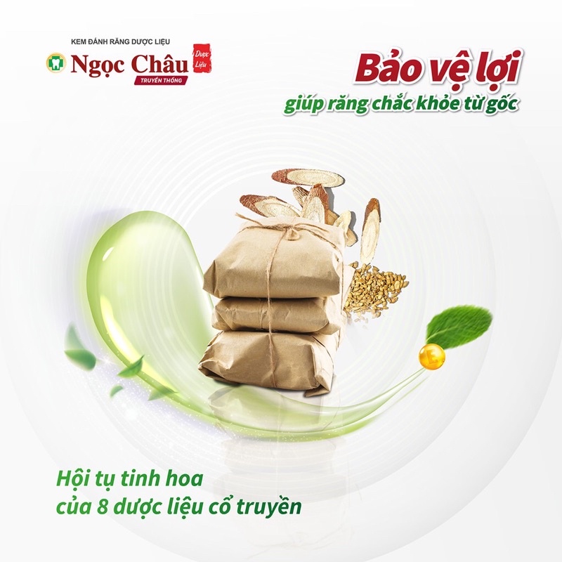 kem đánh răng dược liệu ngọc châu 100g