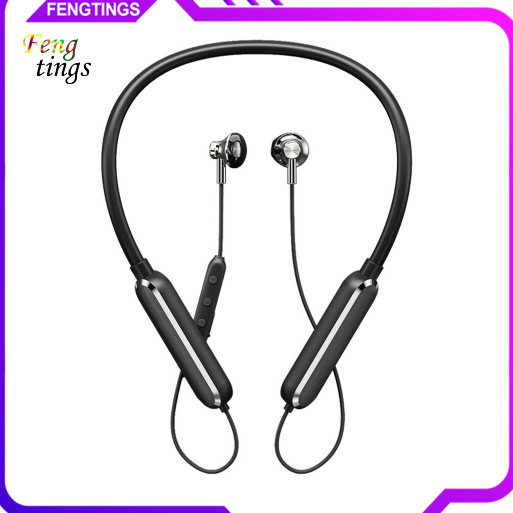 Tai Nghe Đeo Cổ Không Dây Gọn Nhẹ Hỗ Trợ Giọng Nói Tiện Dụng Khi Chạy Bộ