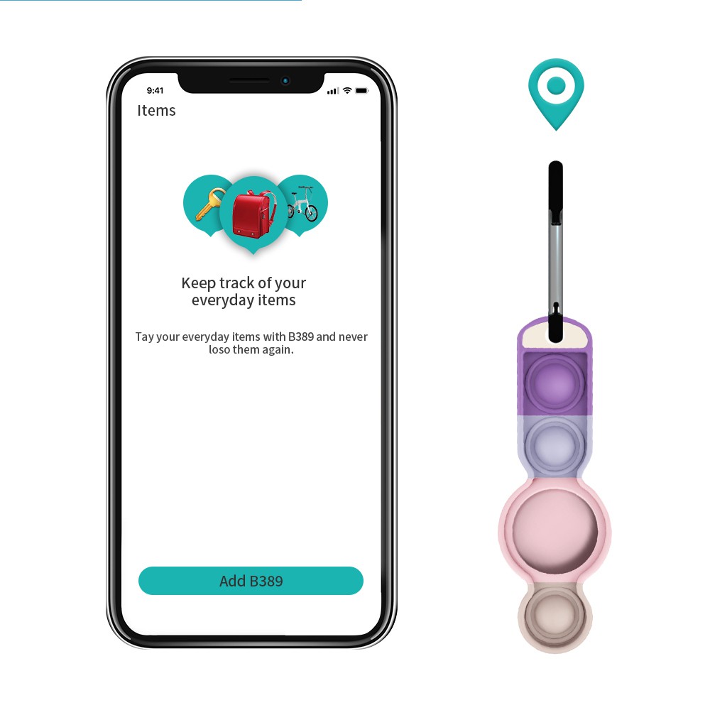 Móc Khóa Chống Thất Lạc Tiện Dụng Chất Lượng Cao