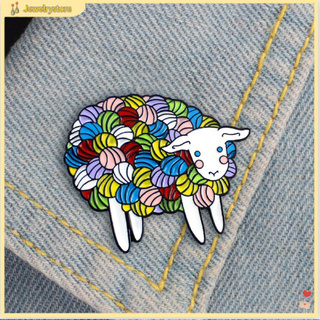 Ghim cài áo hình cừu xinh xắn