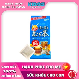 Trà túi lọc,trà lúa mạch mugi ông già nhật 54 gói/bịch