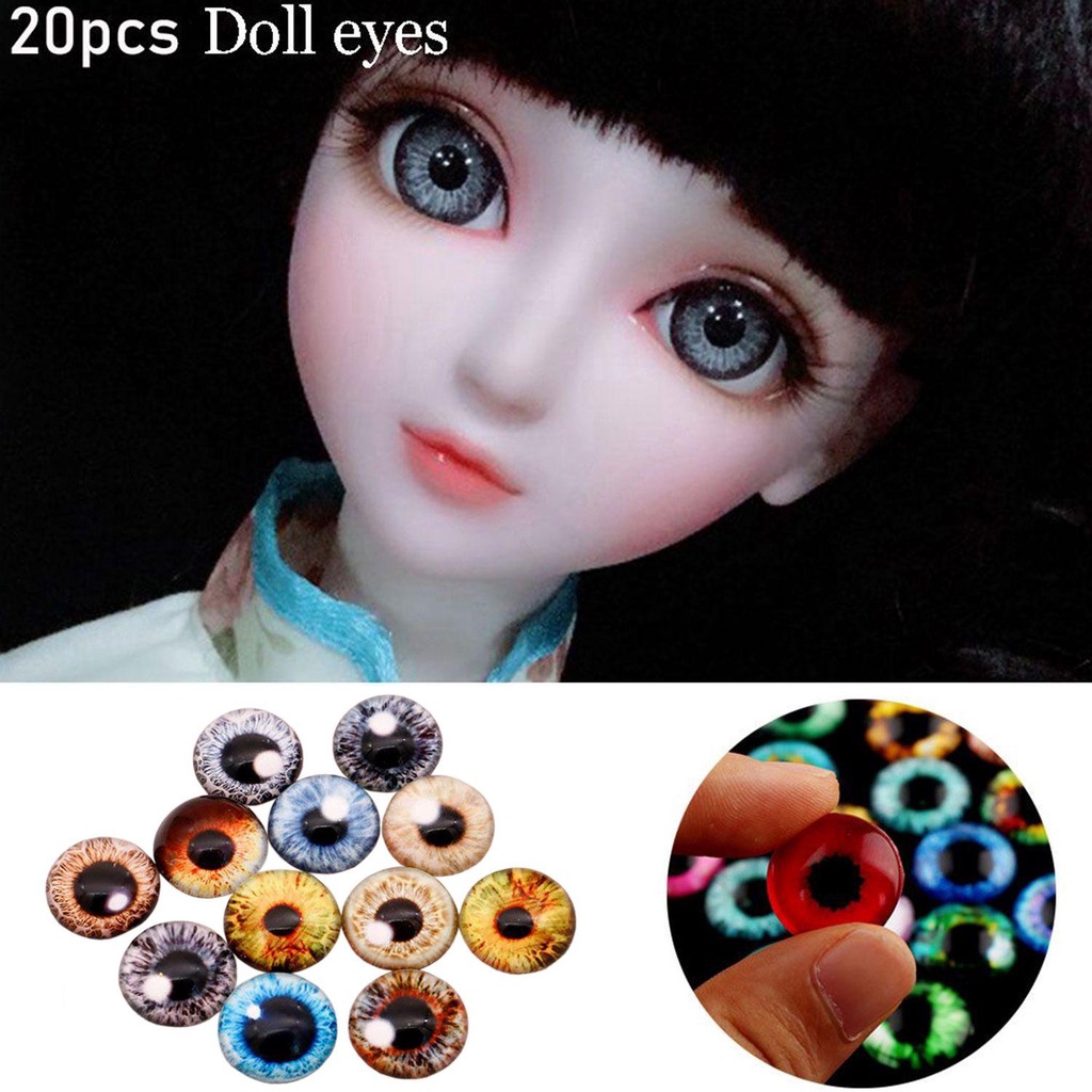 Set 20 Mắt Nhựa Hình Động Vật Mới