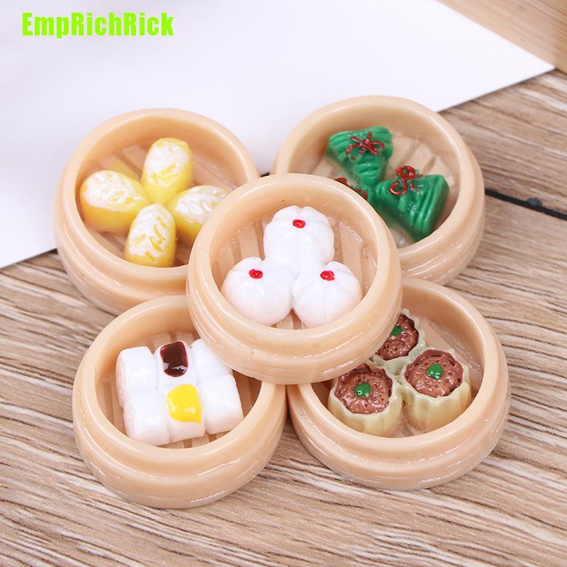 Set 5 Mô Hình Đồ Ăn Mini Trang Trí Nhà Búp Bê Diy