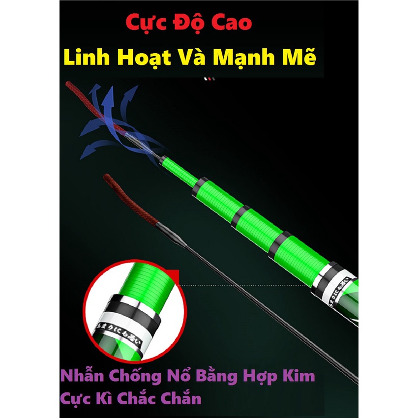 Cần Câu Tay Lăng Thiên 6H Cao Cấp Chính Hãng[ TẶNG NHẪN,Dây Trục ] Siêu Khỏe,Bền Bỉ - SANAMI FISHING