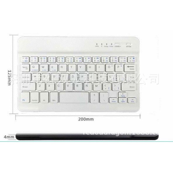 Bàn phím không dây Bluetooth mini dùng được cho IOS Android Windows