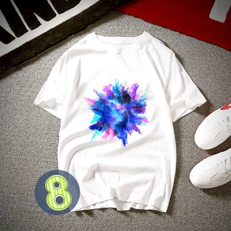 Áo thun unisex nam nữ in họa tiết hoạt hình thời trang ATN430