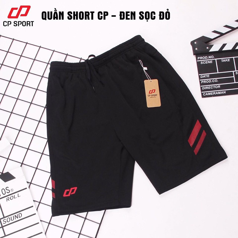 Quần sọt thể thao CP vải thun da cá | BigBuy360 - bigbuy360.vn