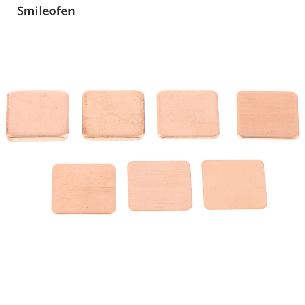 Bộ 10 Miếng Đệm Đồng 15x15mm Tản Nhiệt Chuyên Dụng