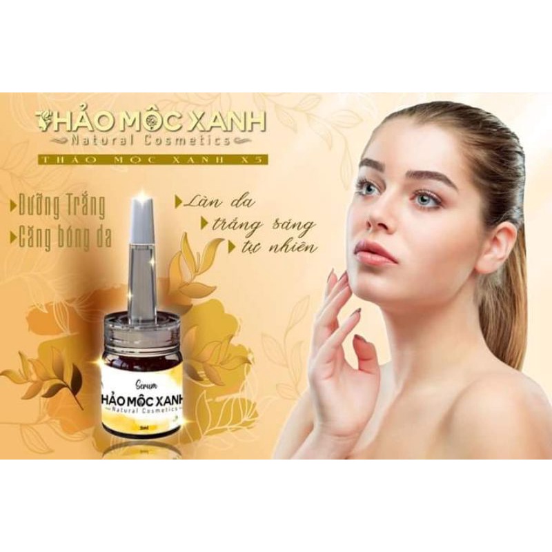 THẢO MỘC XANH X5 LÀM TRẮNG DA