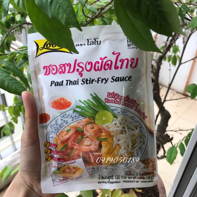 [THÁI LAN] PAD Thái Lan ( phở xào kiểu thái)