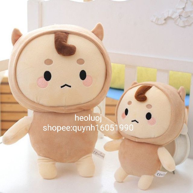 Gấu bông, thú nhồi bông kiều mạch goblin tiểu yêu tinh size 25cm