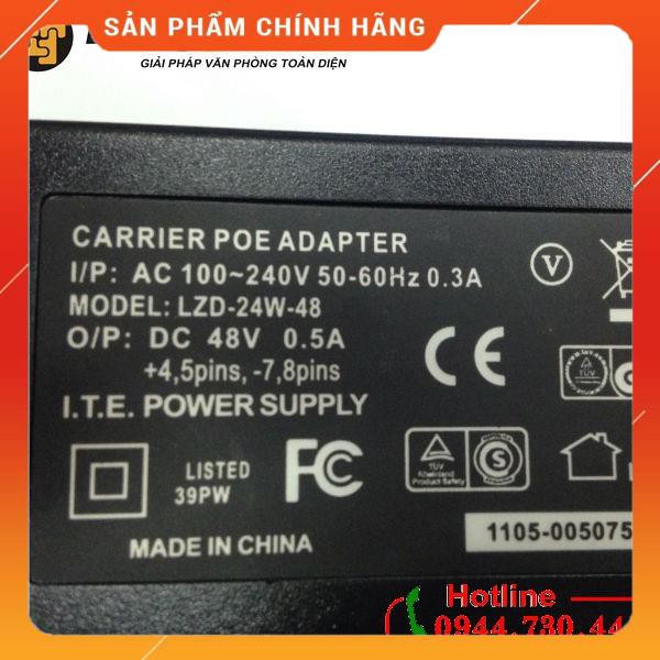 Adapter POE 48v 0.5A 2 cổng giá rẻ dailyphukien